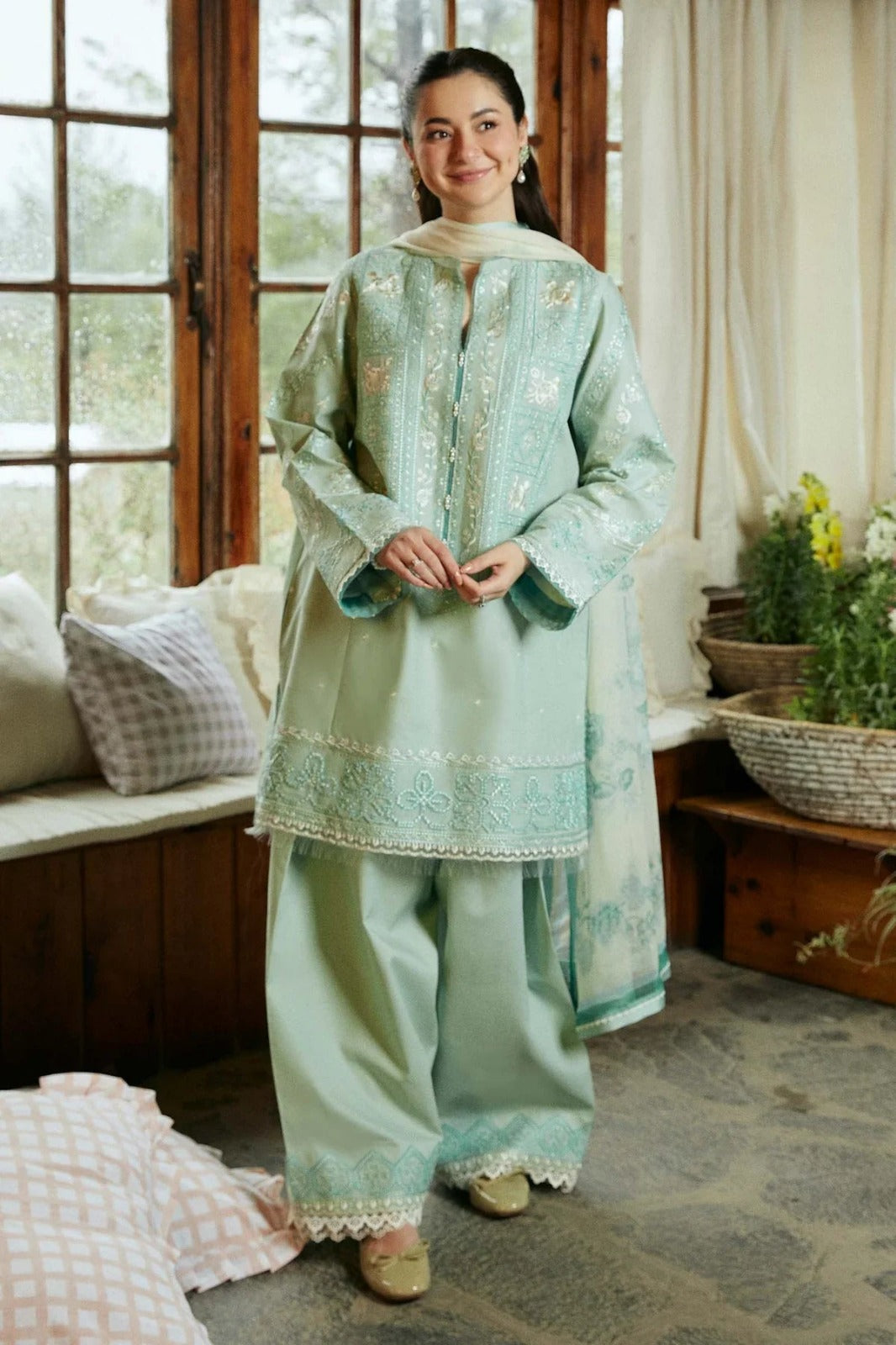 DHANAK | Unstitch | 3PC | SI - F - 27