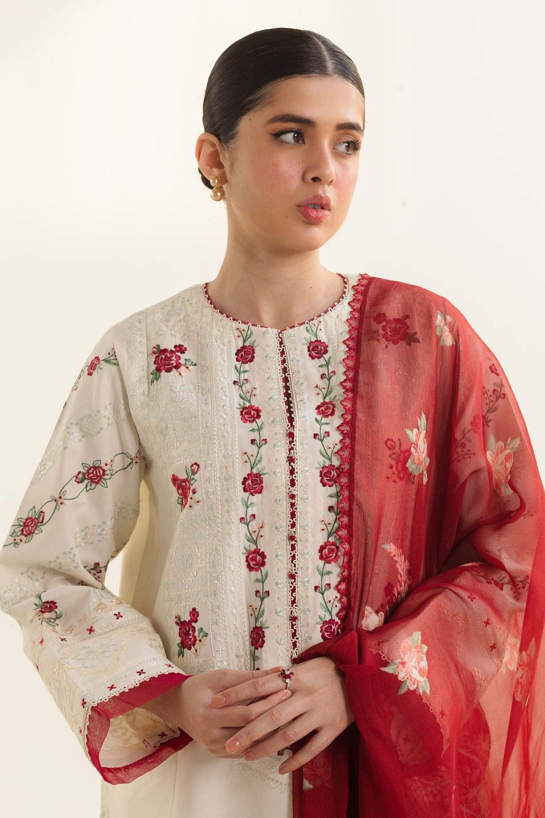 DHANAK | Unstitch | 3PC | SI - F - 27