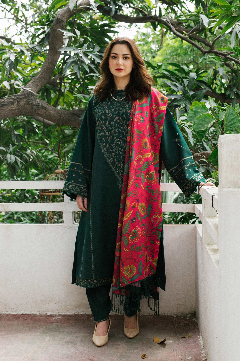 COCO ZARA SHAH JAHAAN | DHANAK | Embroidery | Unstitch | 3PC | SI - F - 94